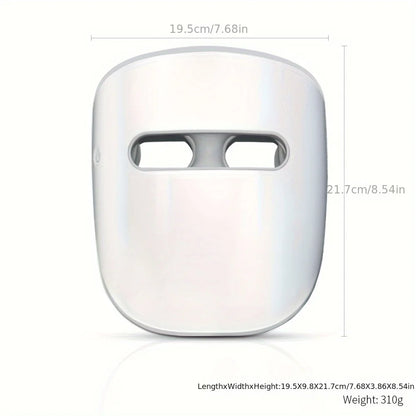 Professional  LED Face Mask - Ultimate Comfort Wireless - 630 nm, 820 nm, 465 nm -The Perfect Gift for Girlfriends and Mothers-M